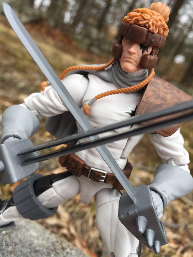 X-Men Legends Shatterstar 6" Figure Head Sculpt