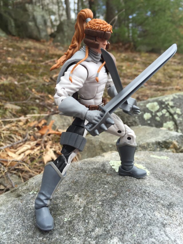 Side View of Shatterstar ML 6" Figure