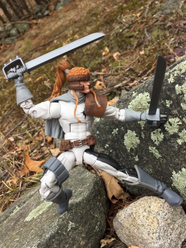 Shatterstar Marvel Legends 2017 Figure Articulation