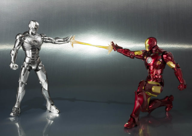 Iron Man Mark II Figuarts Figure vs Mark III