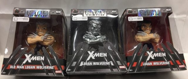 LootCrate Wolverine Logan Metals Figure March 2017 Exclusive