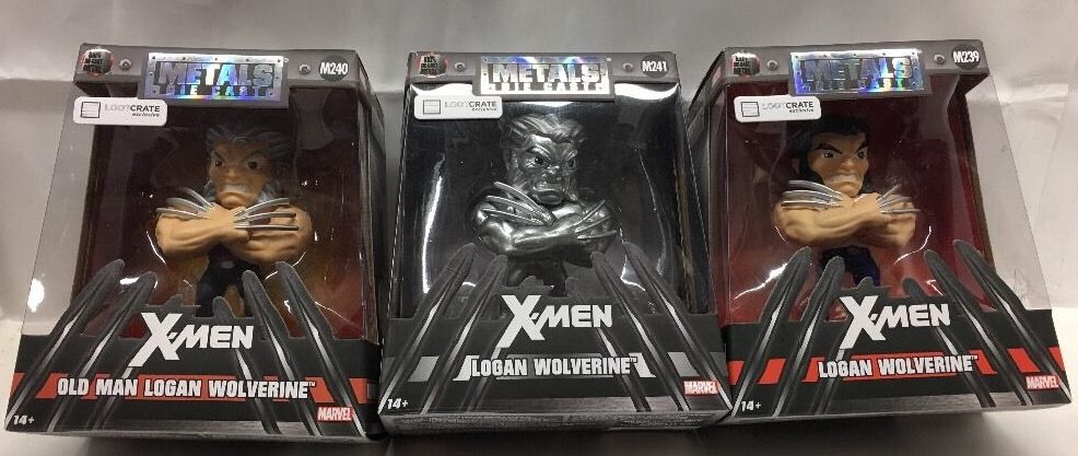 Loot Crate Marvel X-men Old Man Logan Wolverine 100 Die Cast M240 for sale online