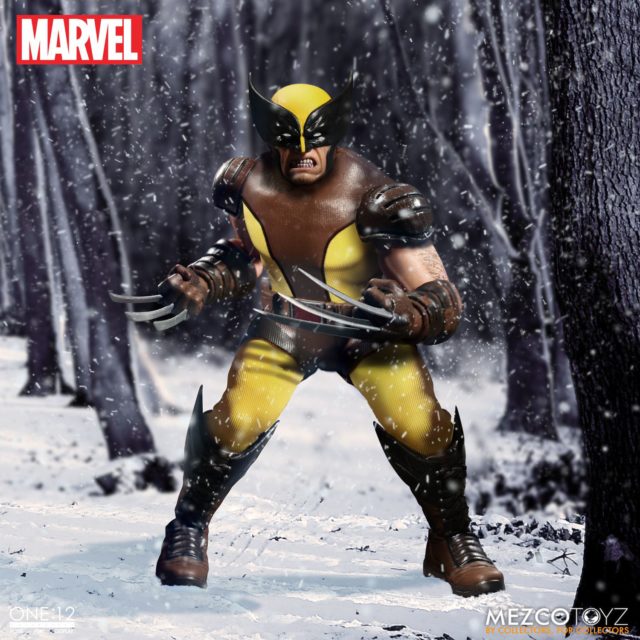 Marvel ONE 12 Collective Wolverine Action Figure in Snow