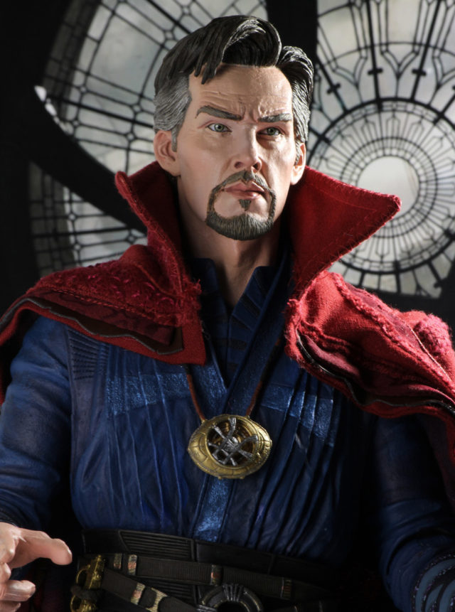 NECA Doctor Strange Figure Close-Up Benedict Cumberbatch Head