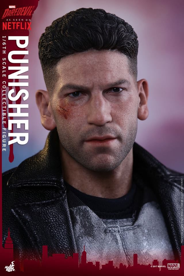 Punisher Hot Toys Jon Bernthal Likeness Head Portrait