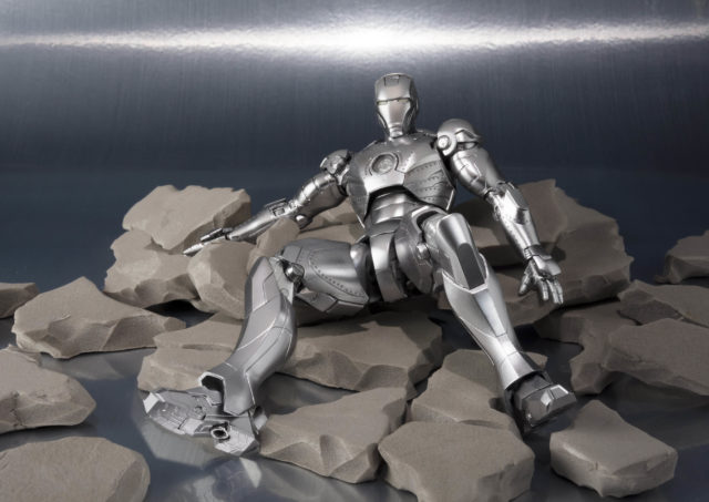 S.H. Figuarts Iron Man Mark II In Rubble