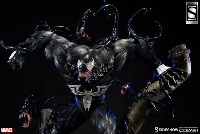 Sideshow Exclusive Venom Prime 1 Studio Statue Head