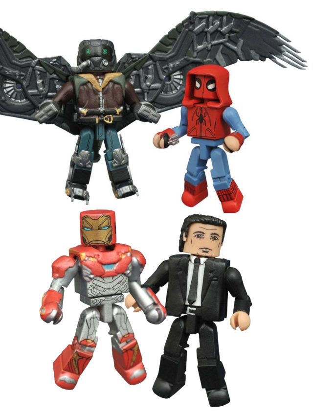 Spider-Man Homecoming Minimates Figures Revealed