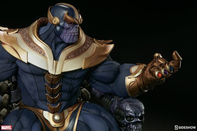 Thanos on Throne Statue Sideshow Collectibles Maquette 2017