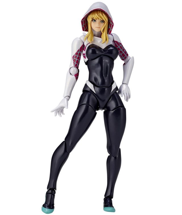 Unmasked Spider-Gwen Revoltech Action Figure