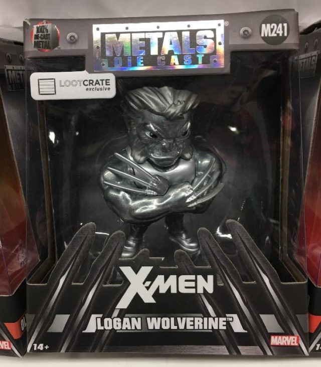 Unpainted Metal Wolverine Logan LootCrate Jada Metals