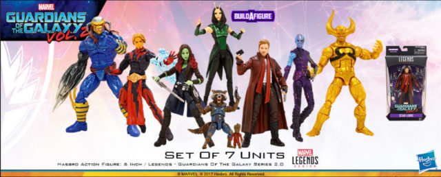 2017 Marvel Legends Guardians of the Galaxy Wave 2 Figures