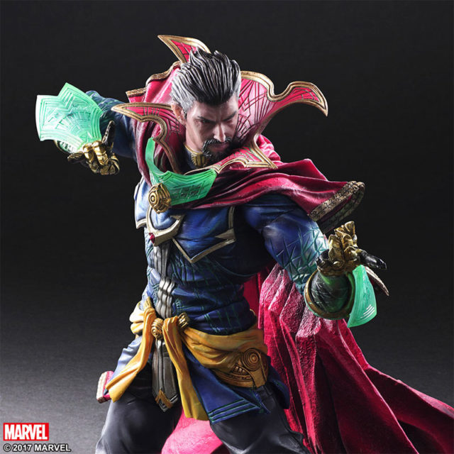 Close-Up of Doctor Strange Play Arts Kai Figure