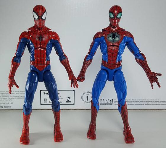 all spider man marvel legends