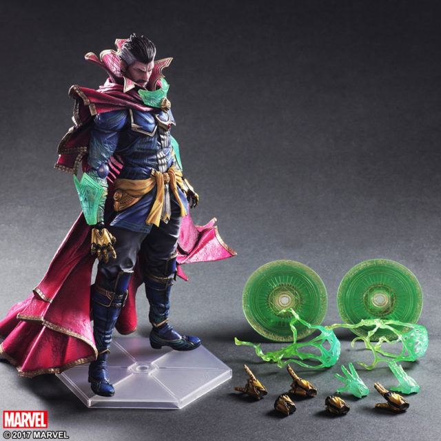 Doctor Strange Play Arts Kai Figure and Accessories