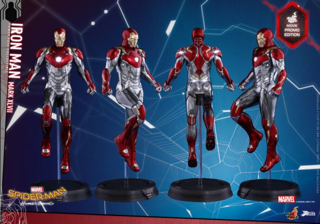 Hot Toys Spider-Man Homecoming Iron Man Mark 47 Movie Promo Figure