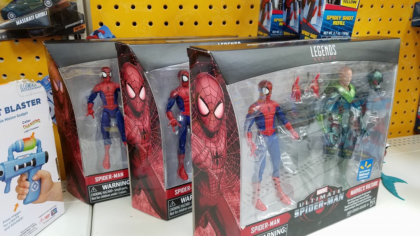 spider man and vulture 2 pack