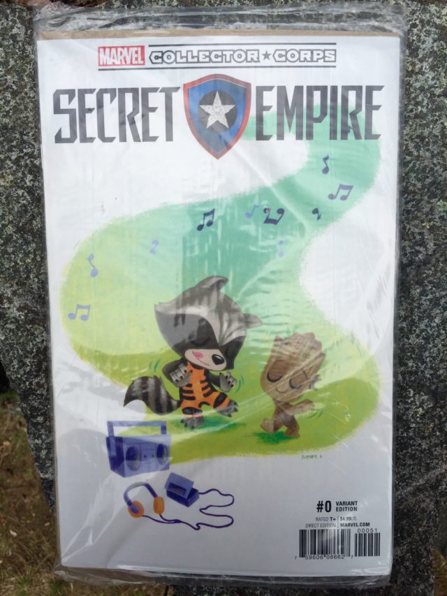 Funko Secret Empire #0 Variant Cover Rocket Raccoon Groot