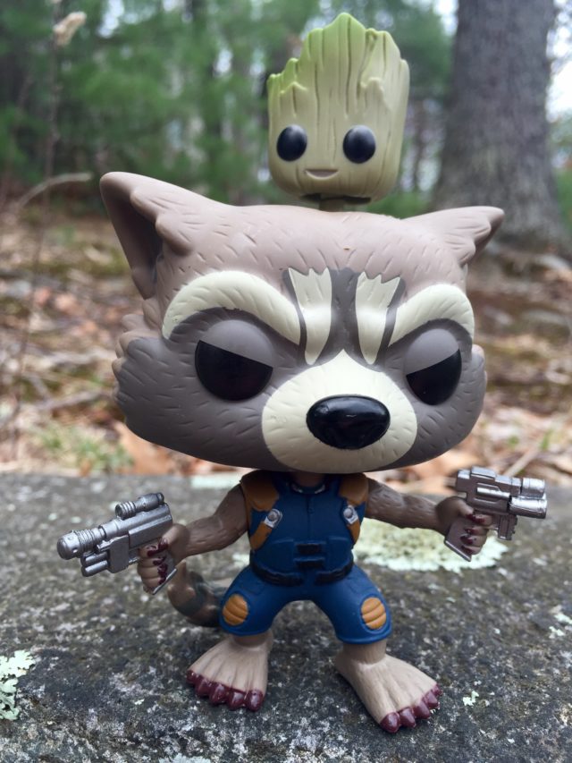 Marvel Collector Corps Rocket Raccoon and Groot POP Vinyls Figure Exclusive