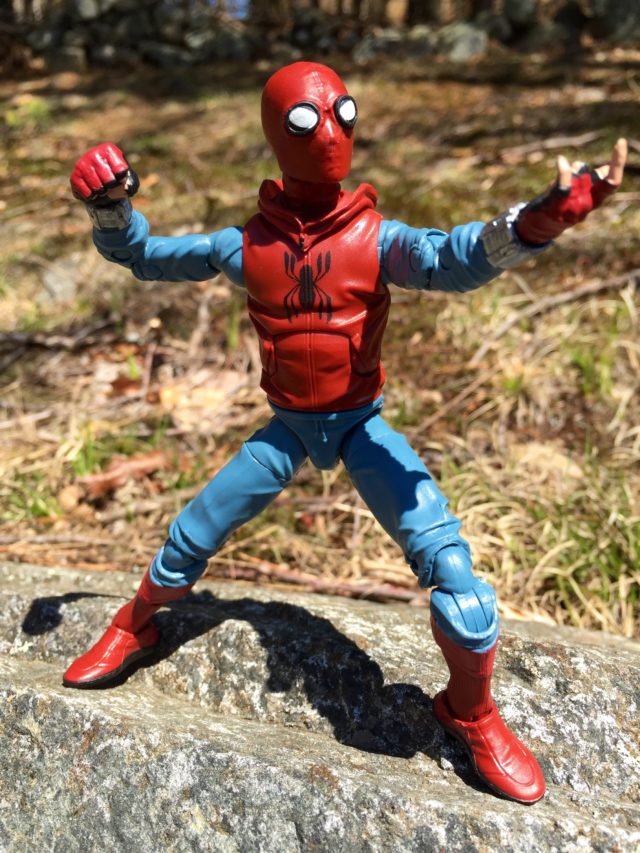 Spider-Man Homecoming Marvel Legends Homemade Suit Figure Review