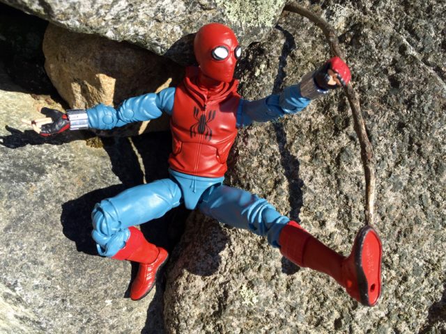 Homemade Suit Spider-Man Homecoming Marvel Legends Figure Articulation