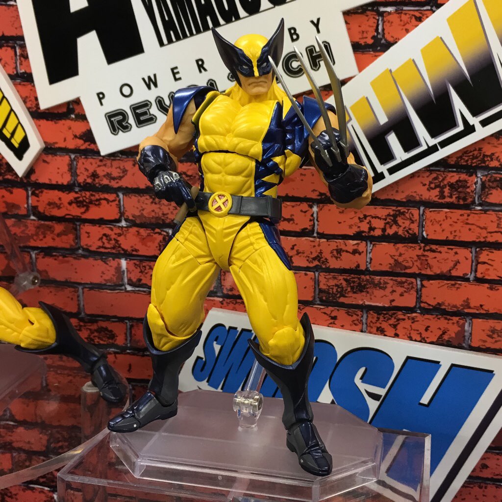 Kaiyodo Revoltech Amazing Yamaguchi Wolverine Action Figure X-Men Toy New in Box 
