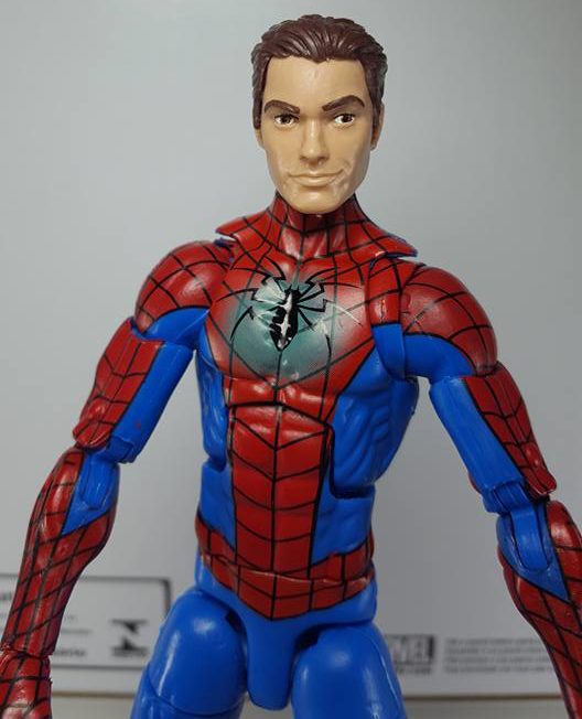 marvel legends peter parker head