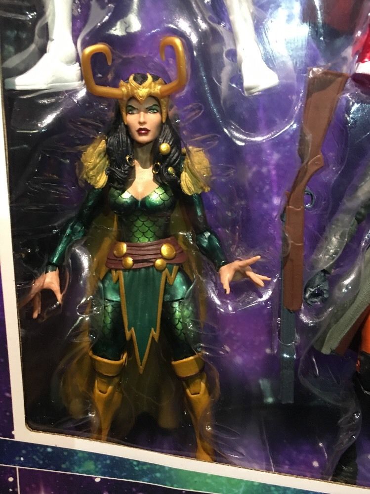 Exclusive Marvel Legends AForce Box Set Photos! Loki! Sif