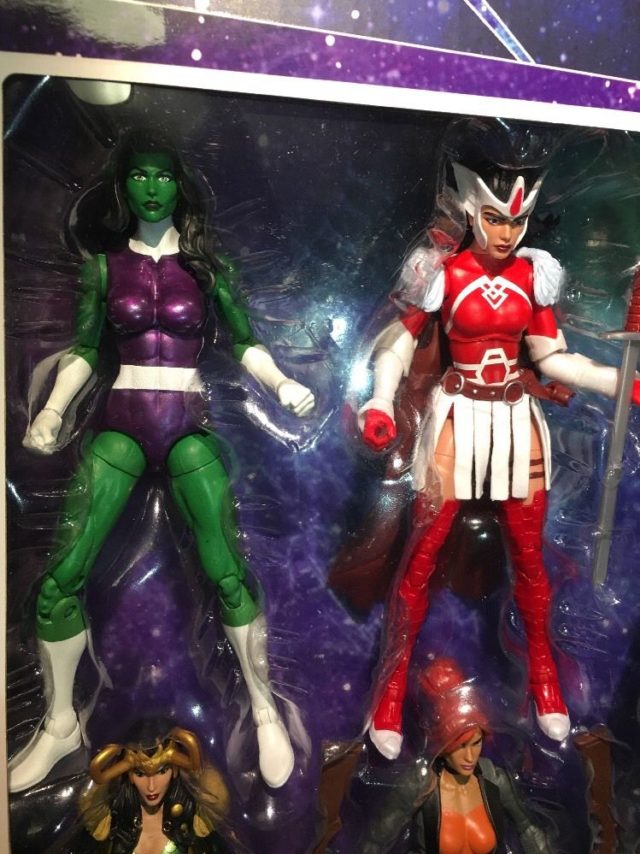 Marvel Legends Sif and She-Hulk Six Inch Figures