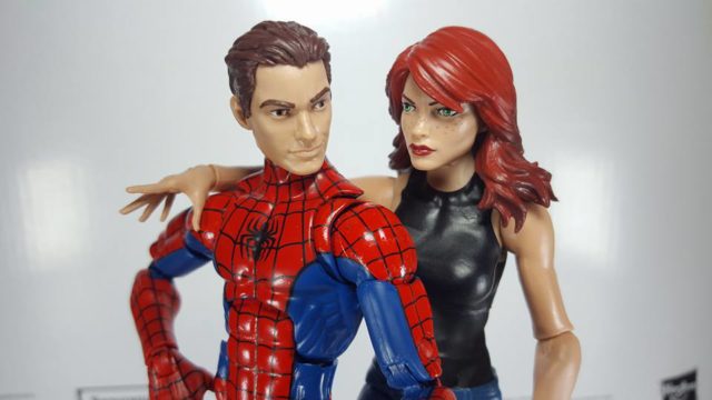 marvel legends spider man homecoming 2 pack mj