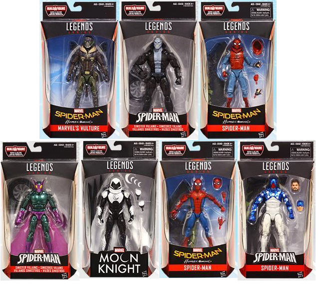 spider man homecoming action figure marvel legends