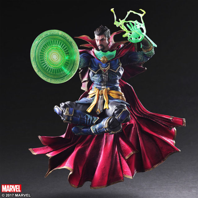 Square-Enix Play Arts Kai Doctor Strange Figure Levitating