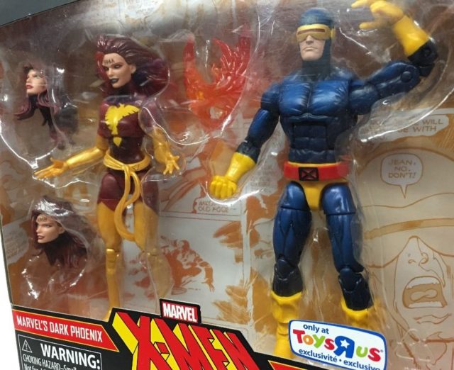 Toys R Us Exclusive Marvel Legends Dark Phoenix and Cyclops Two Pack