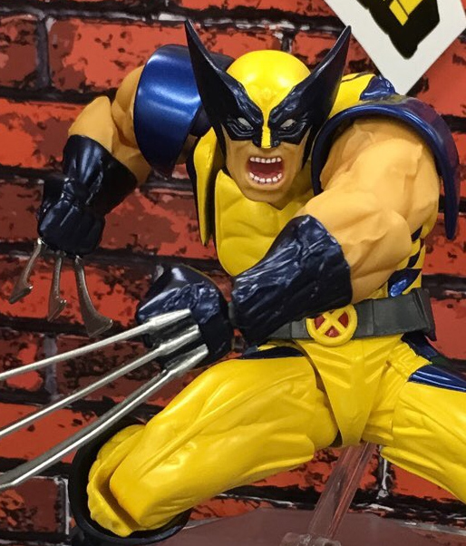 Wolverine Revoltech Action Figure Close-Up