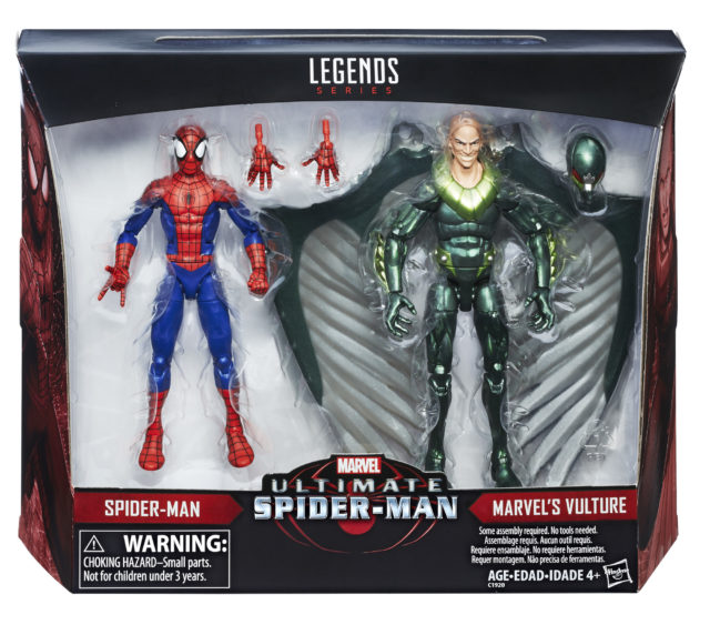 Walmart Marvel Legends Ultimate Spider-Man Vulture Two-Pack