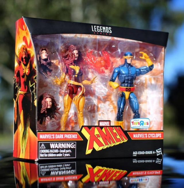 Hasbro Marvel Legends Cyclops Dark Phoenix Set Box