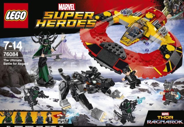 LEGO 76084 The Ultimate Battle for Asgard Thor Ragnarok Set