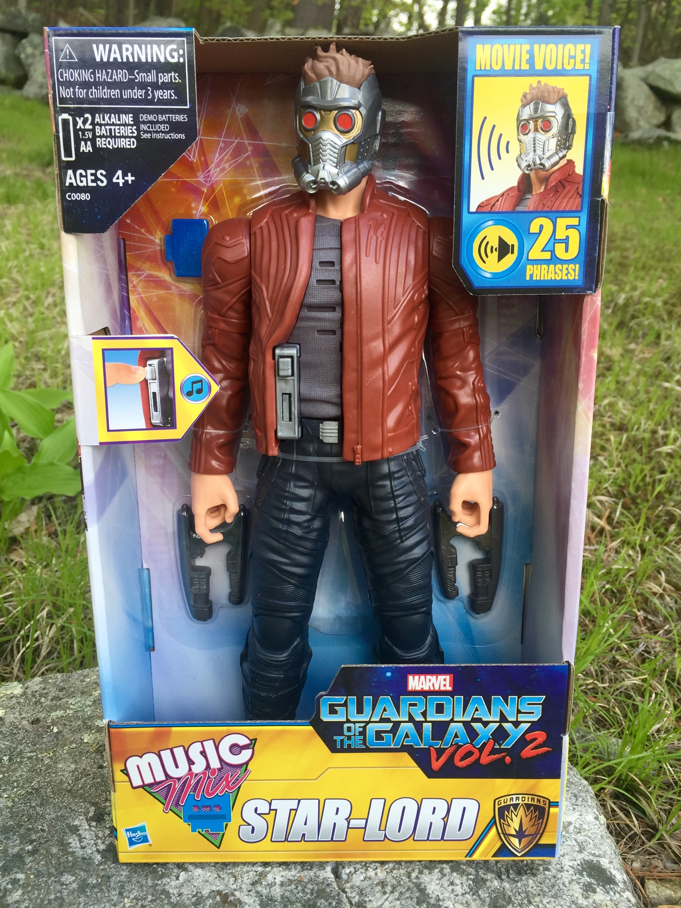 Marvel Titan Hero Series STAR-LORD W/Weapons 12in Action Figure ~ Guardians