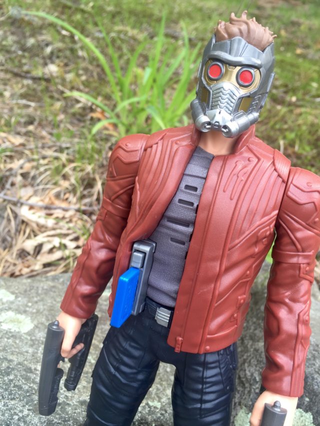 Close-Up of Star Lord Music Mix Hasbro Figure