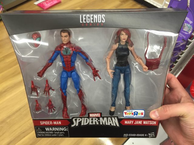 Spider-Man Marvel Legends Mary Jane Pack In Hand