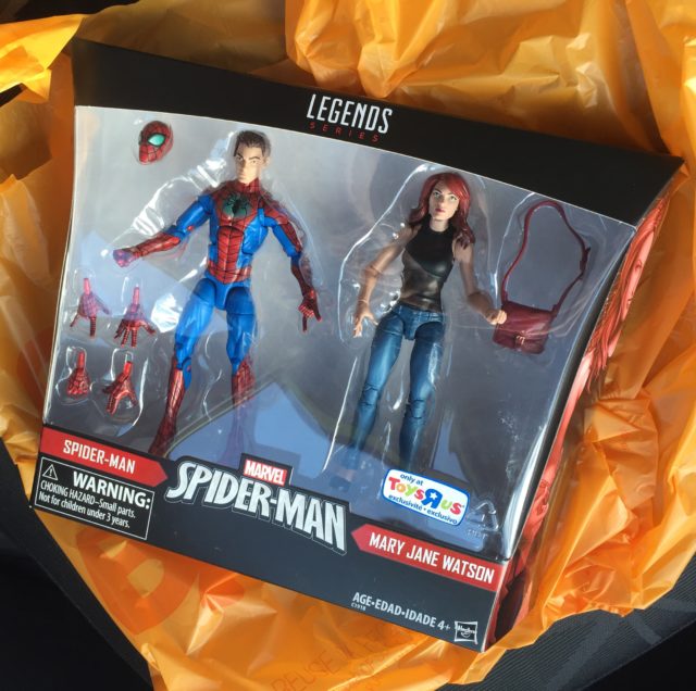 Spider-Man Marvel Legends Mary Jane Set Released in the U.S.