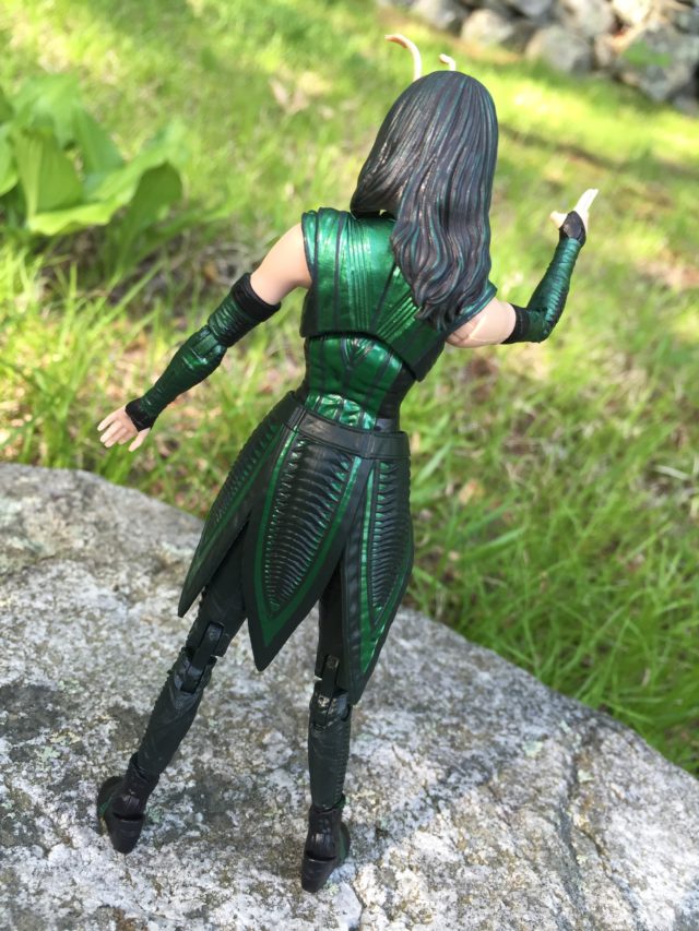 Back of Marvel Legends Mantis Build-A-Figure