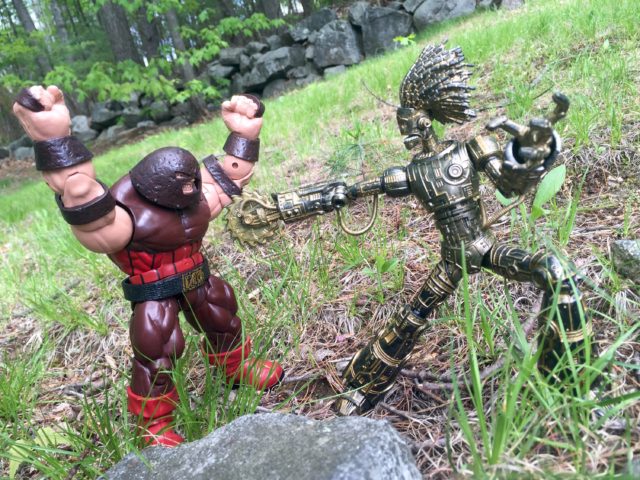 Marvel Legends X-Men Build-A-Figure Juggernaut vs. Warlock