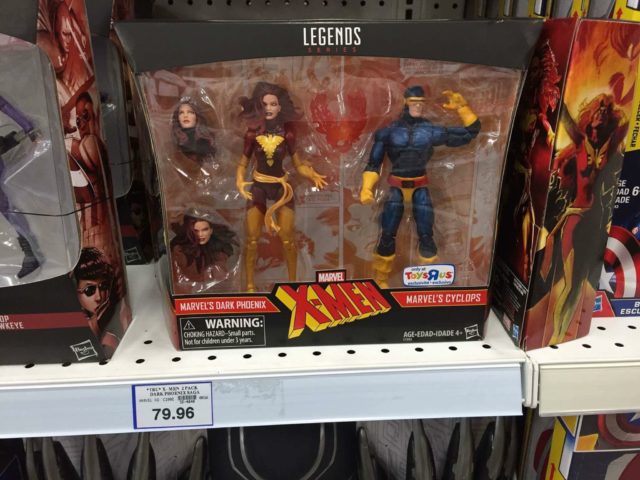 Cyclops Dark Phoenix Marvel Legends Pack On Shelf Price