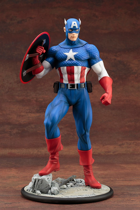 Kotobukiya ARTFX Captain America Modern Myth Statue Front