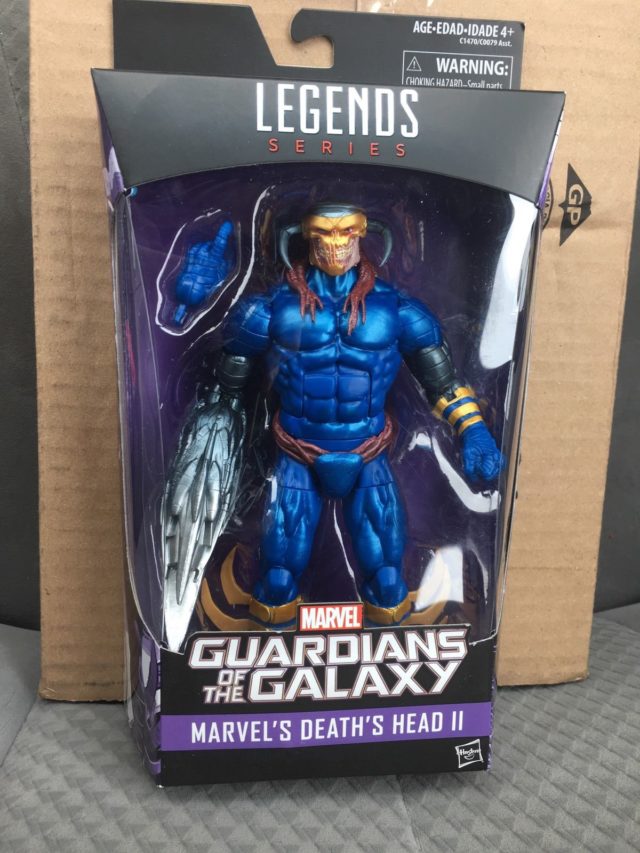 Marvel Legends Death's Head II Figure Packaged