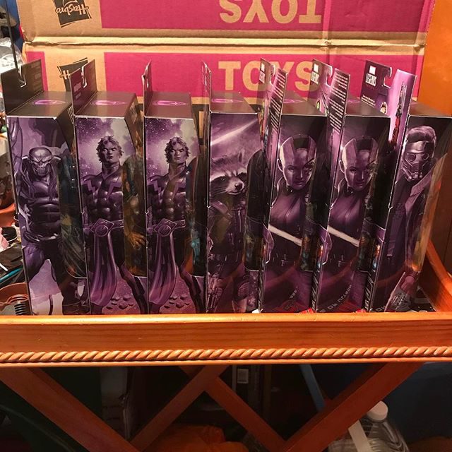 Marvel Legends GOTG Wave 2 Figures Packaging Side Artwork