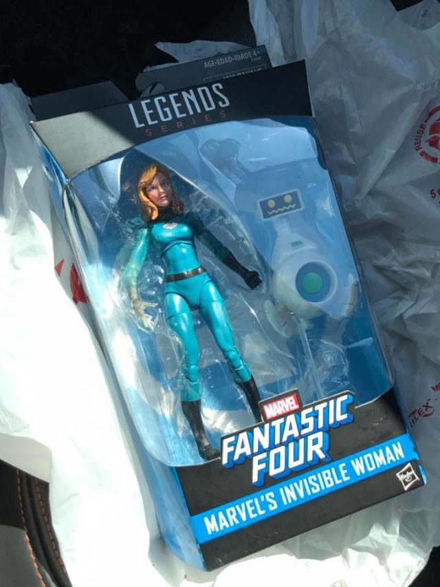 Marvel Legends Invisible Woman Released Walgreens Exclusive