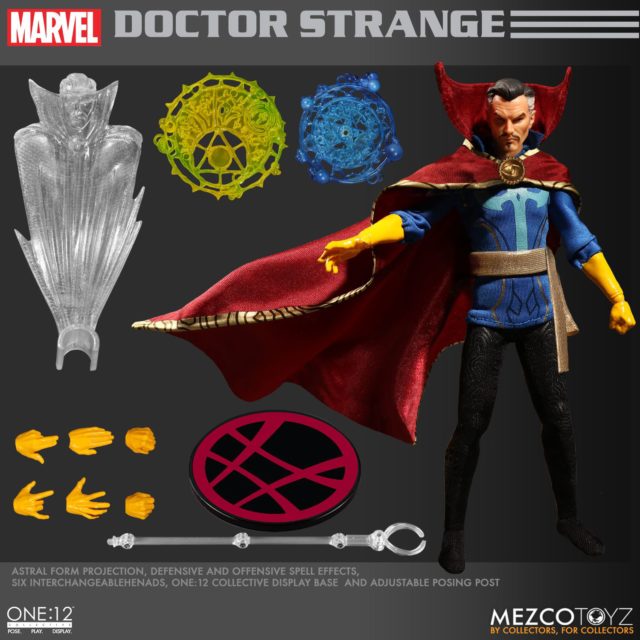 Mezco Toyz ONE 12 Collective Doctor Strange Figure and Accessories