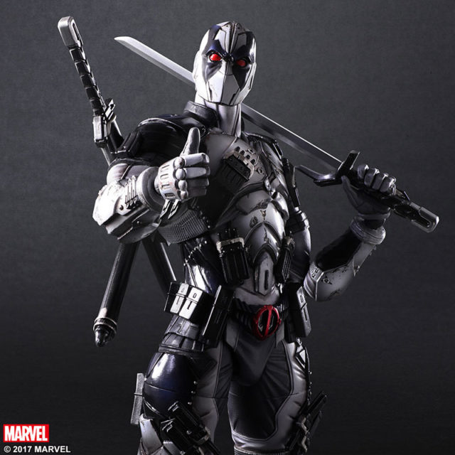 Special Color Ver Play Arts Deadpool X-Force Figure